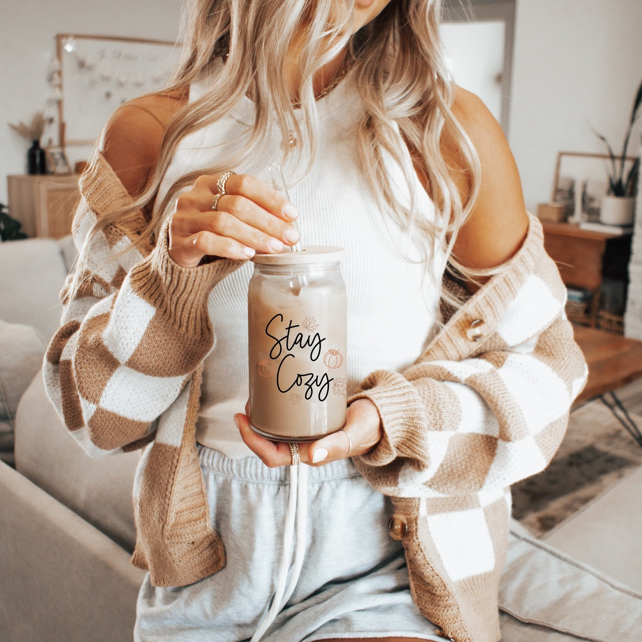 Stay Cozy Fall/Autumn Drinkware